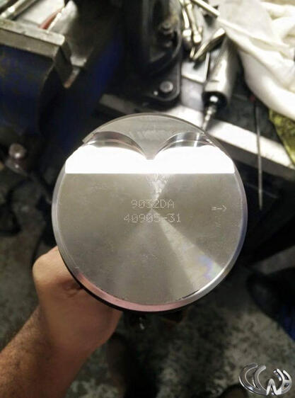 New High Comp Pistons