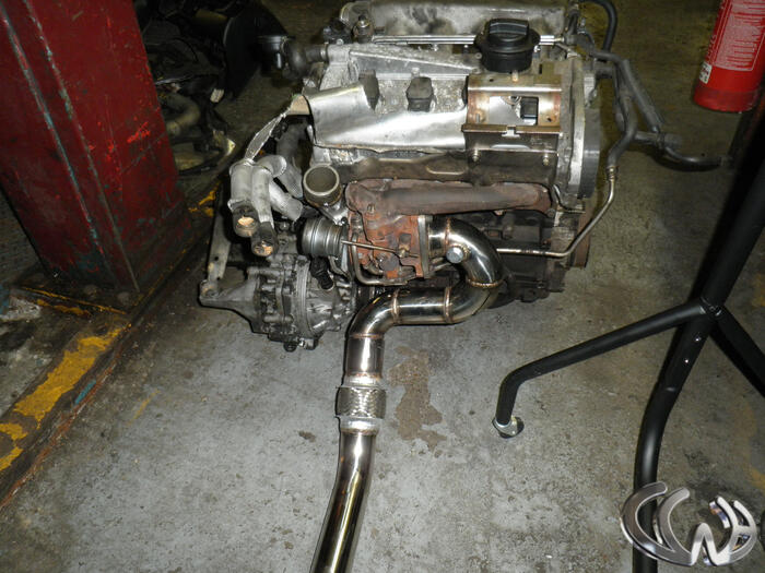 A lot easier with downpipe ready made now