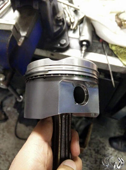 New High Comp Pistons 2